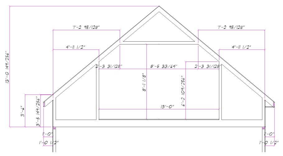 Устройство стропильной кровли узлы