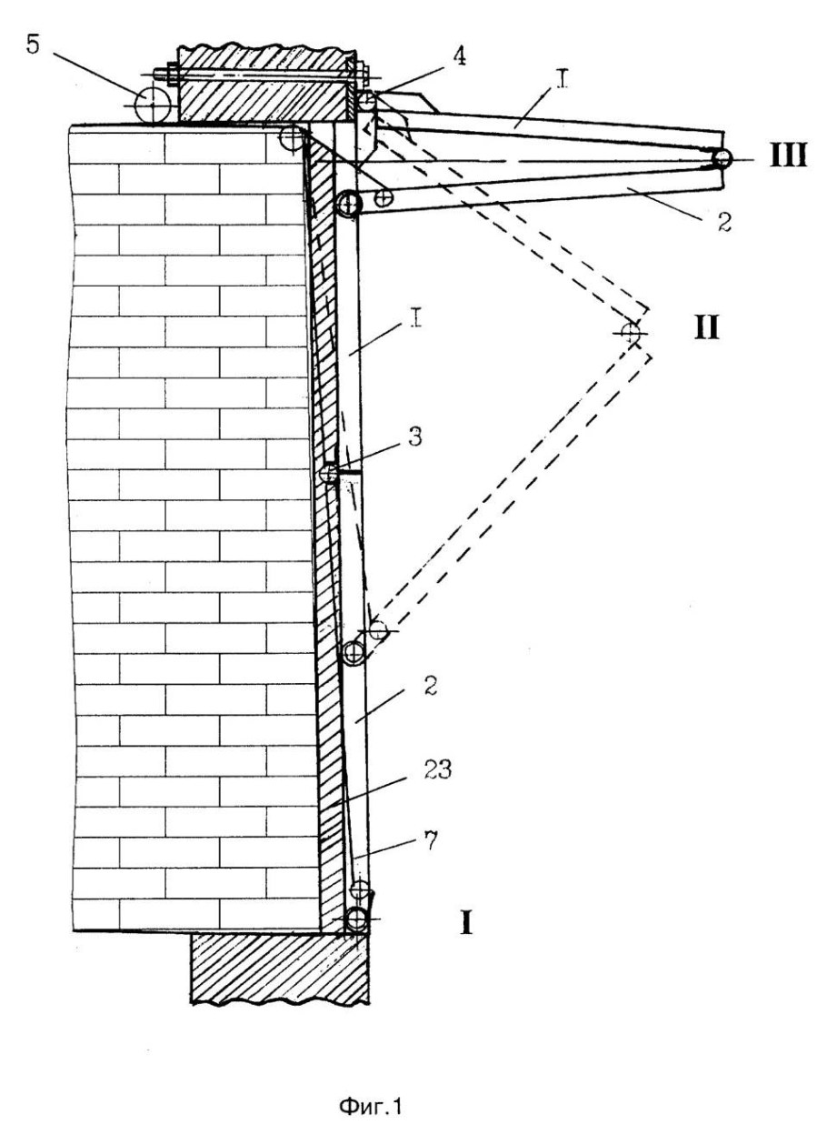 Проем 260=210 чертеж ворота рычажно подъемные