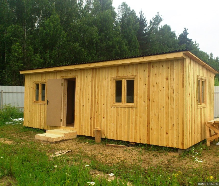 Времянка для дачи