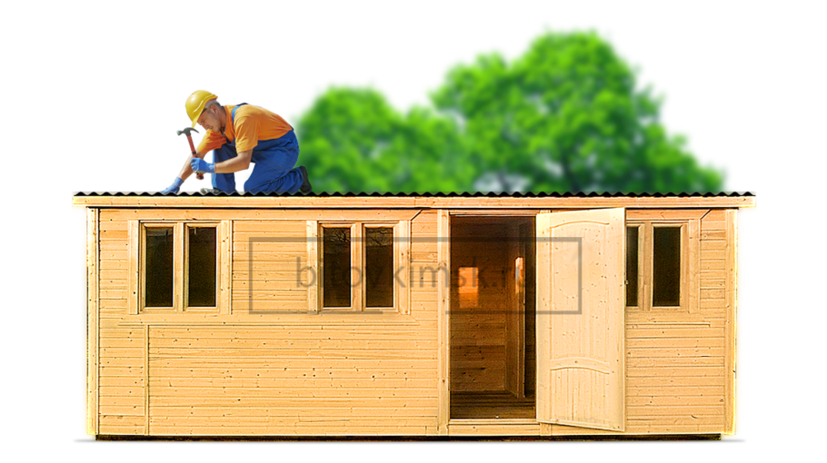 Домик времянка