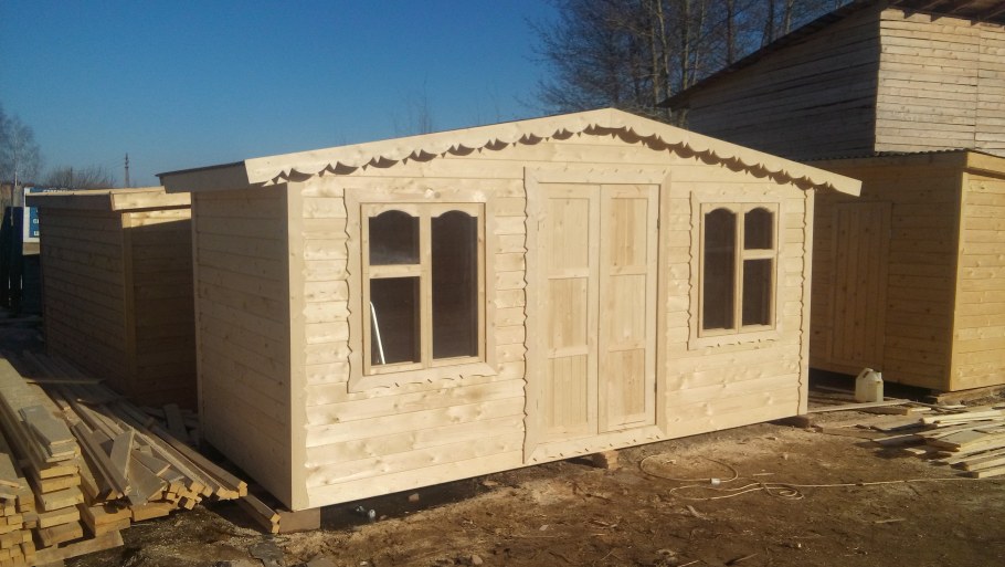 Домик времянка