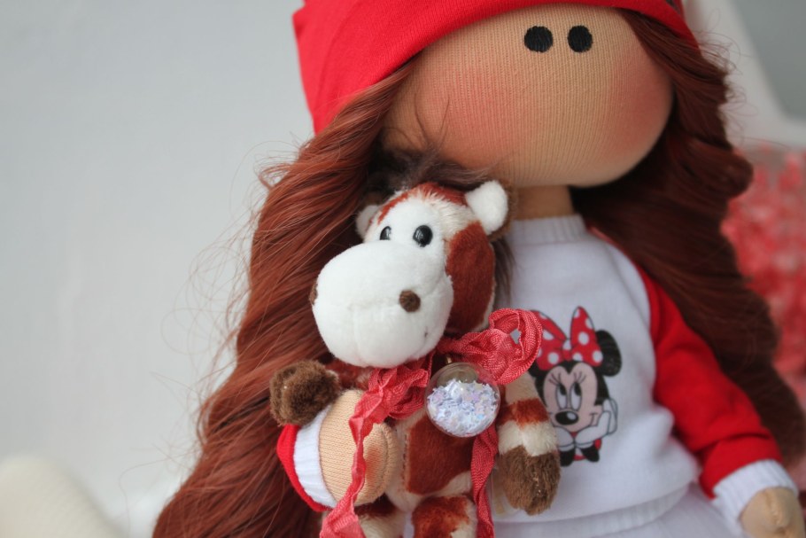 Текстильная кукла Микки Маус