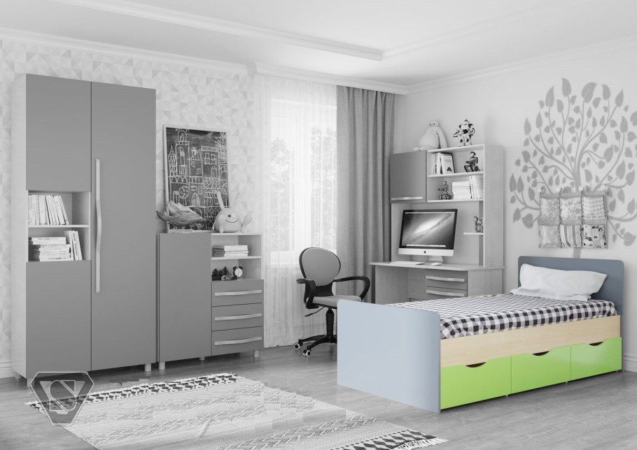 Кровать двухъярусная Гарвард