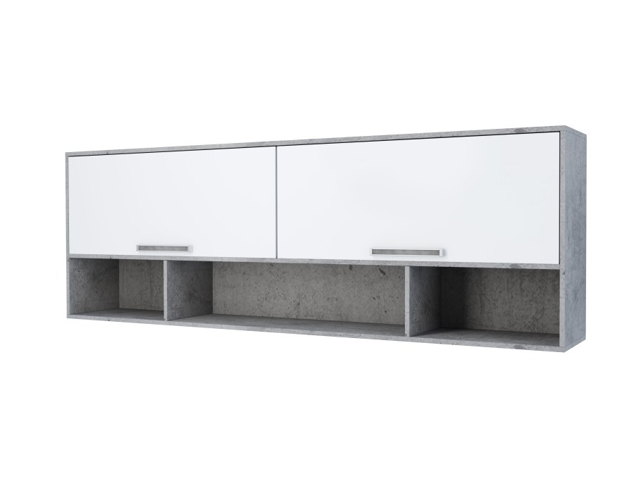 Полка навесная грей св мебель