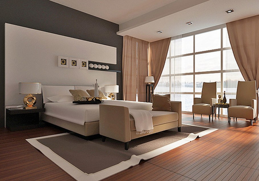 Освещение на стене в гостиной