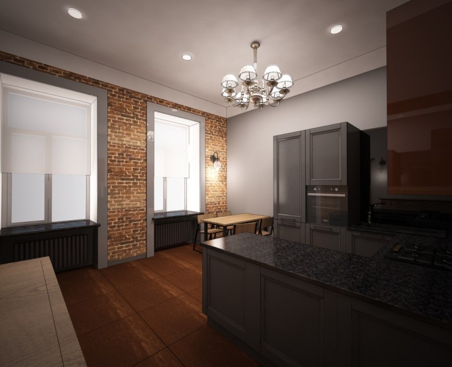 Кухня в Старом фонде