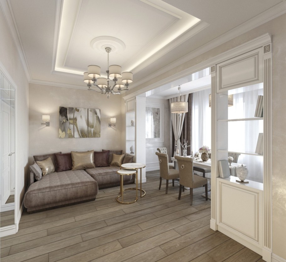 Интерьер квартиры в Старом фонде