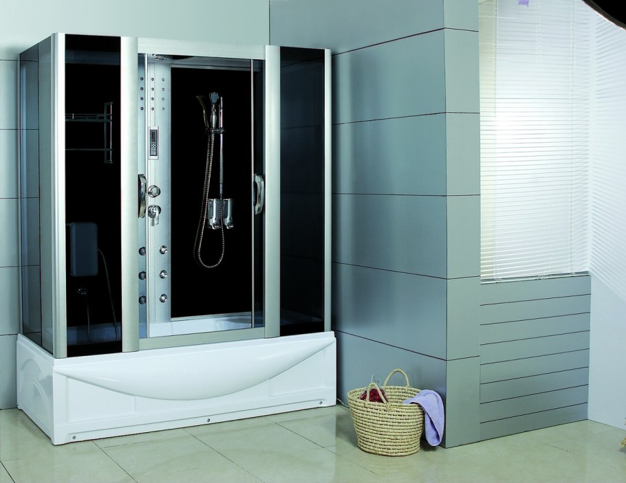 Душевые кабины с ванной