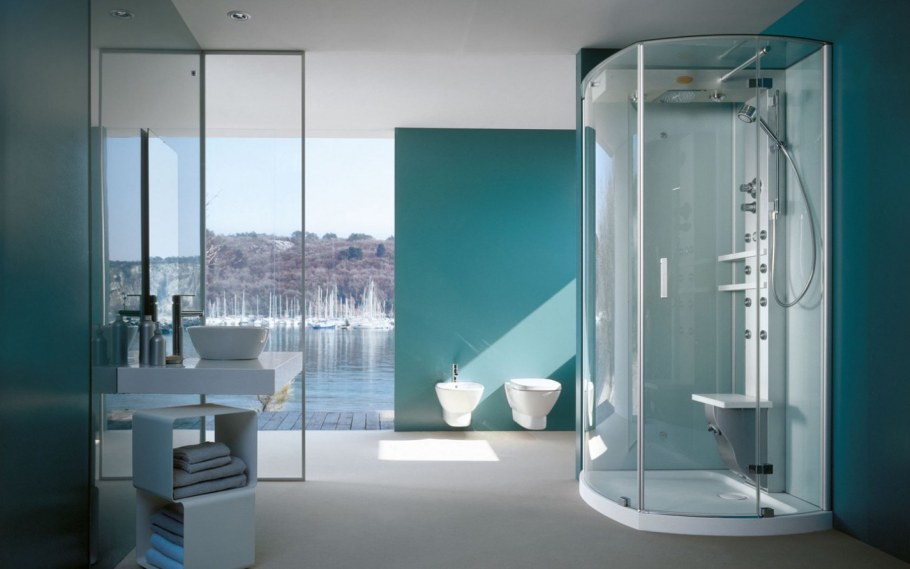 Ванная комната с душем