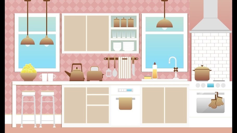 Фартук для кухни для кукольного домика