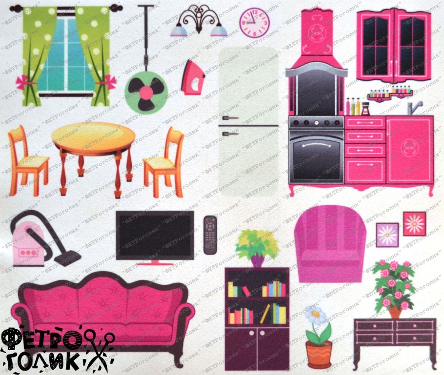 Домик для бумажной куклы