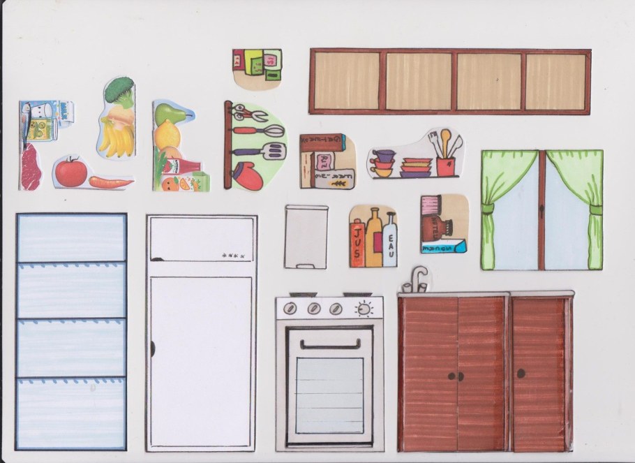 Вещи для бумажного домика