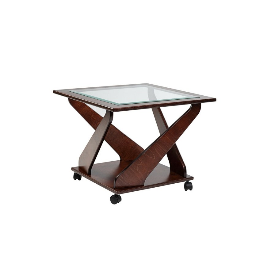 Стол журнальный Квадро венге/дуб