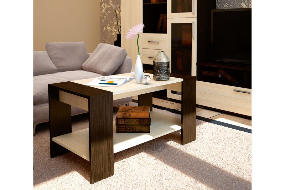 Стол Квадро венге-дуб