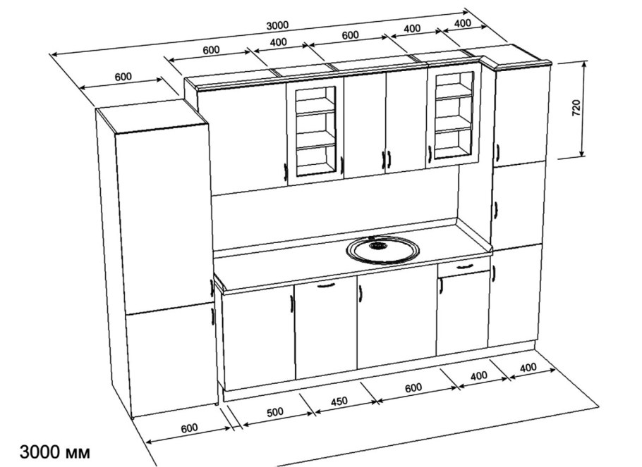 Чертежи мебели в автокаде