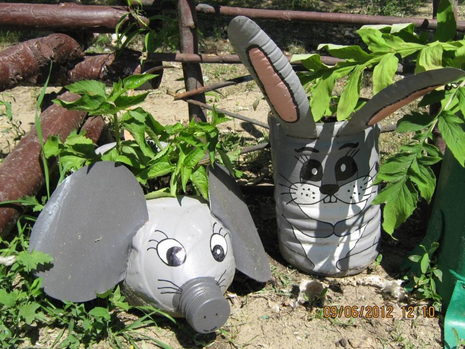 Поделки из пластиковых бутылок