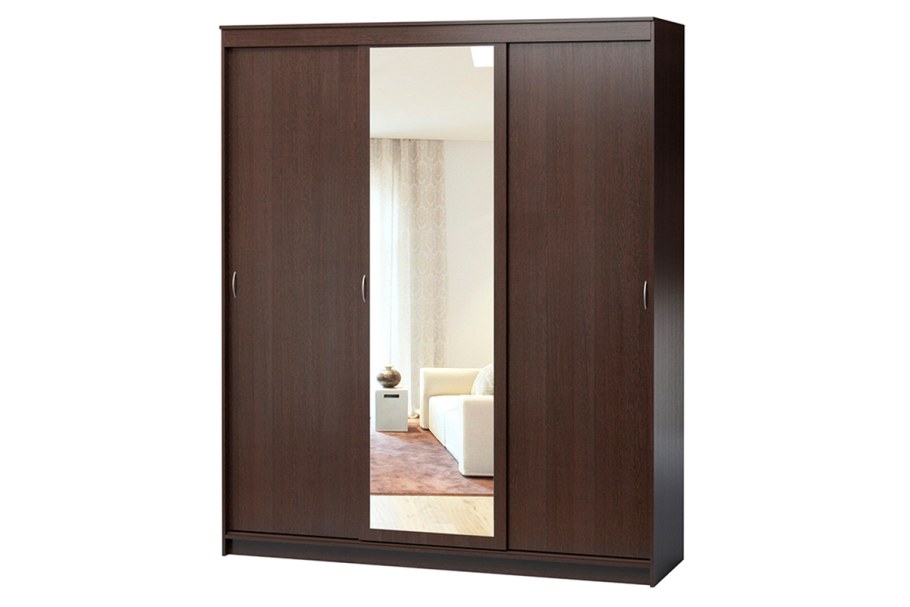 Шкаф-купе Альянс-4 венге (н4)