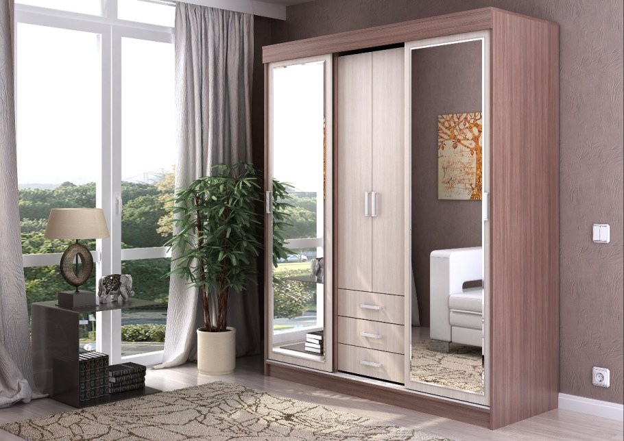 Шкаф купе Боярд 4-х створчатый