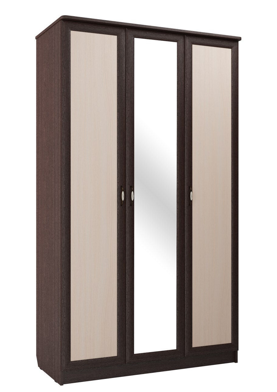 Шкаф Эстель "Оскар" 3-створчатый с зеркалом