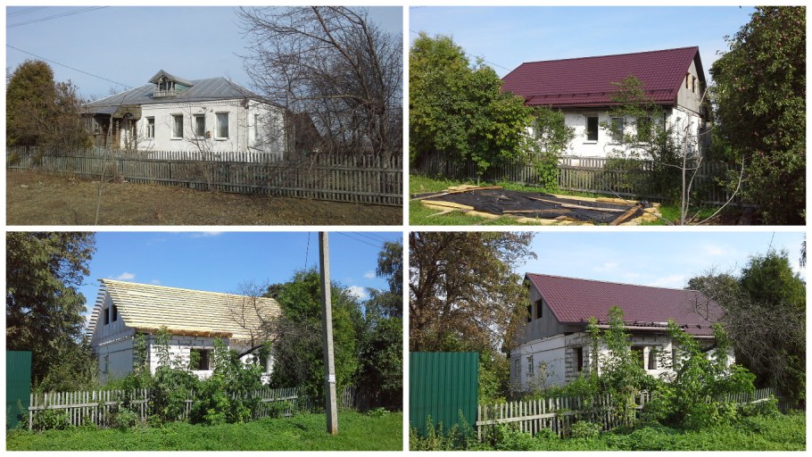 Перестройка старого деревенского дома
