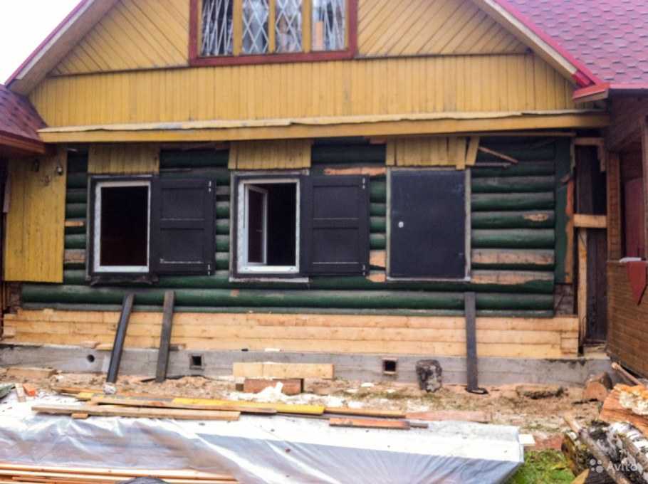 Реконструкция старого деревянного дома
