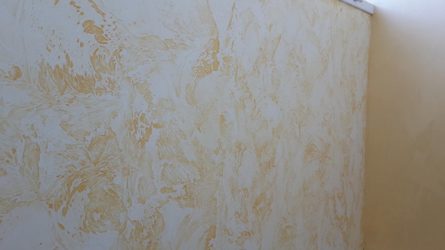 Отделка декоративной штукатуркой