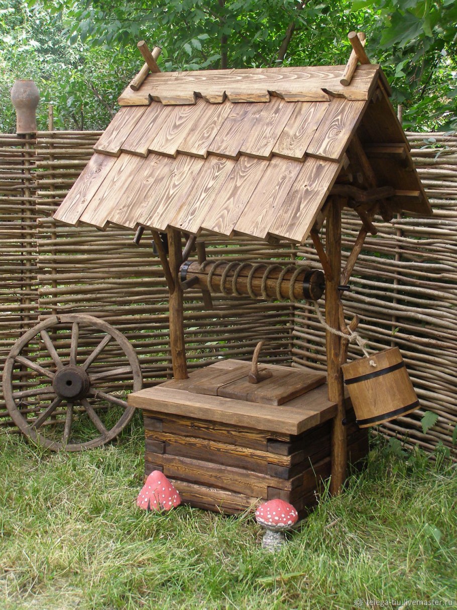 Колодец в русском стиле