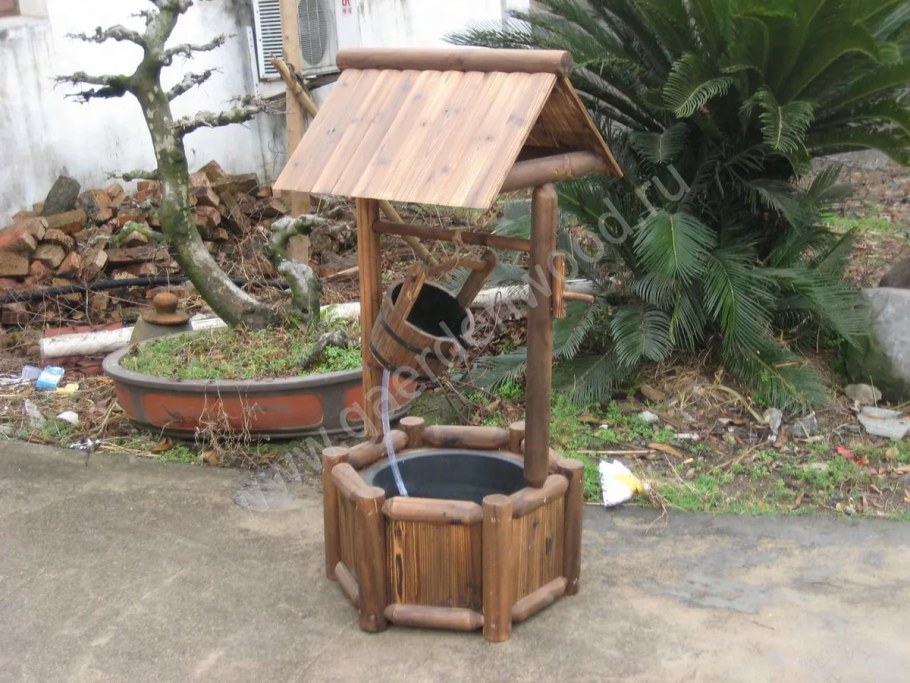 Малые архитектурные формы колодец