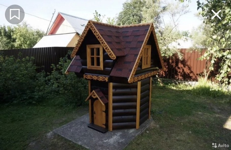 Колодезный домик избушка