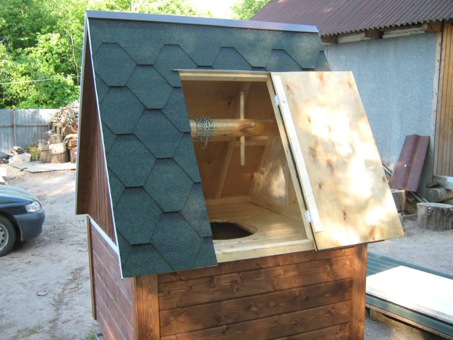 Оформление колодца на даче своими