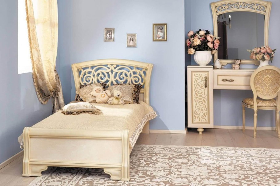 ЛД 625.180.000 Александрия кровать 1600 (кожа Ленто/Рустика)