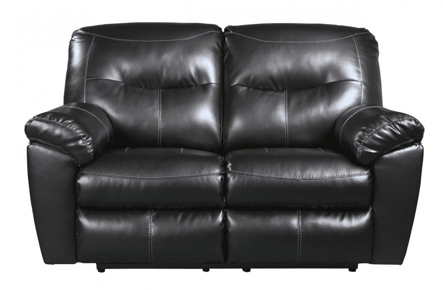 Bellus черный диван с реклайнером