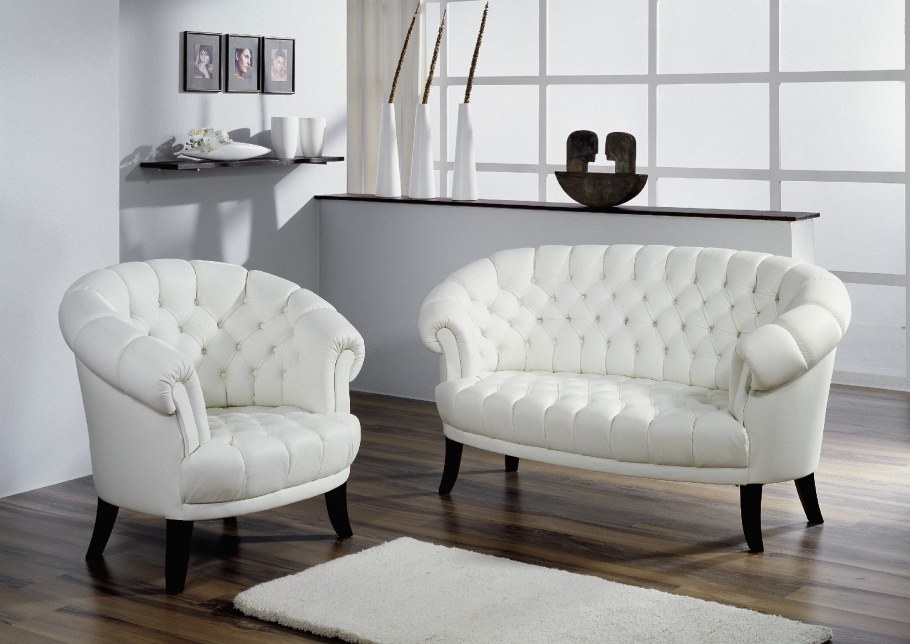 Прямой кожаный диван 5653-2p-m1595