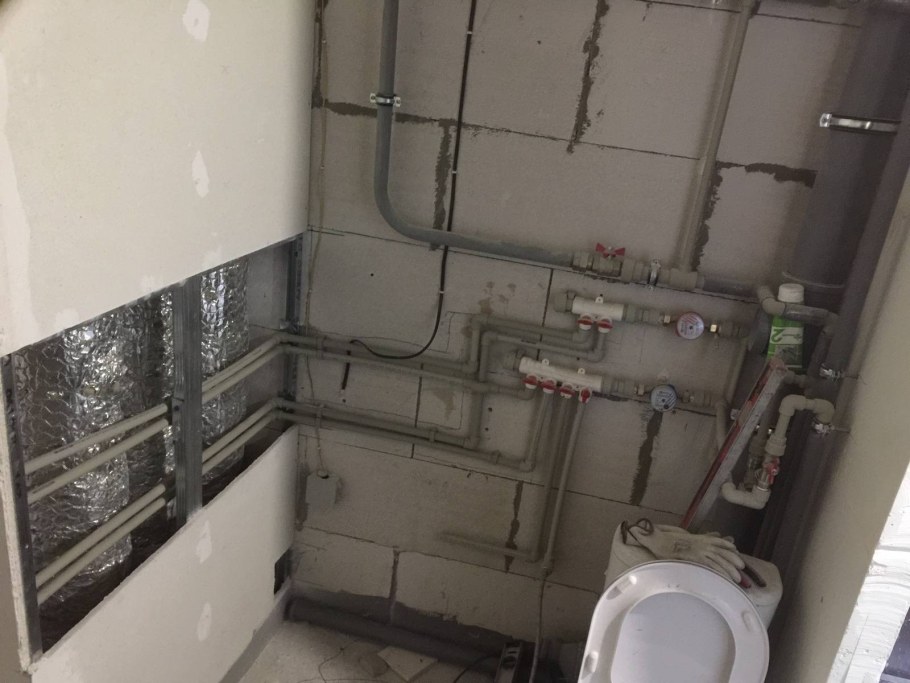 Санузел в новостройке