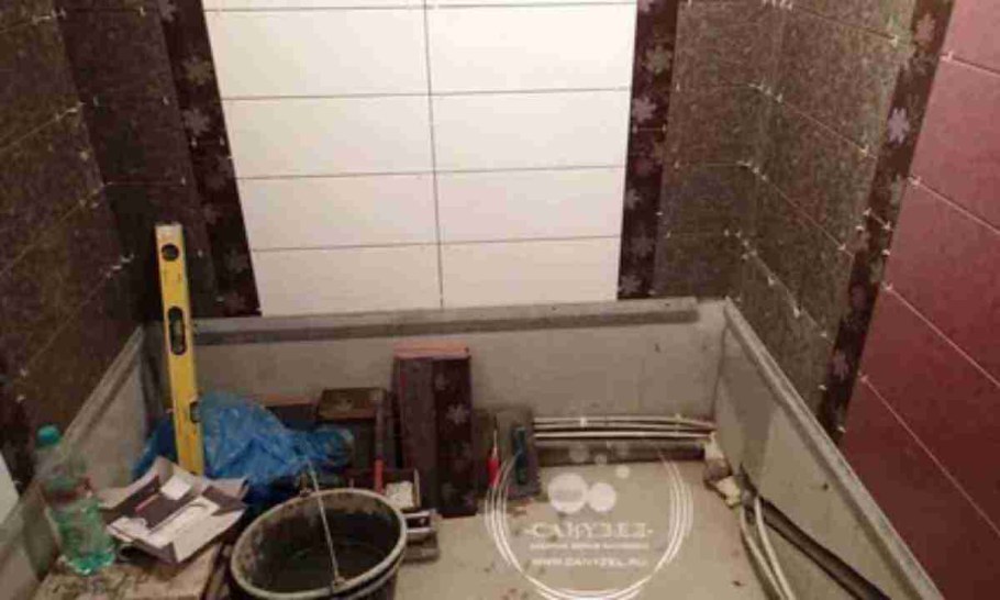 Отделка ванной комнаты панелями