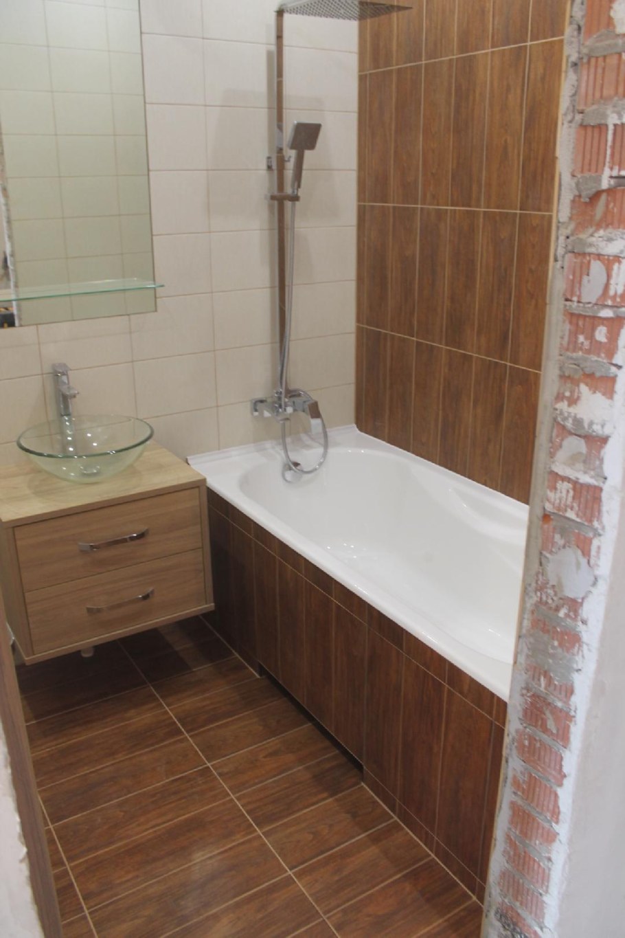 Ванная комната в новостройке