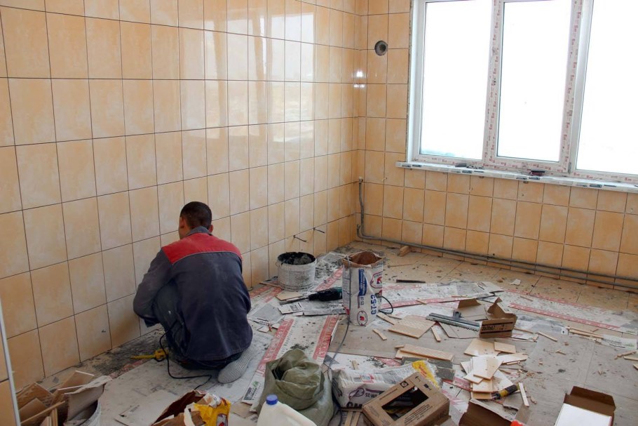 Ванная комната до ремонта