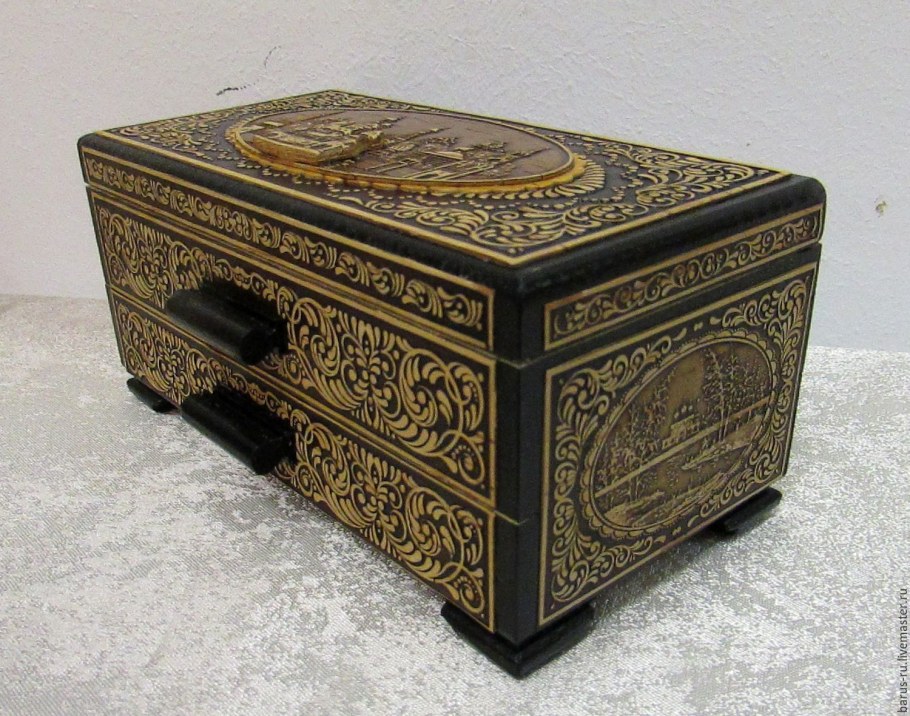 Шкатулка Маркетри сувенир Соренто