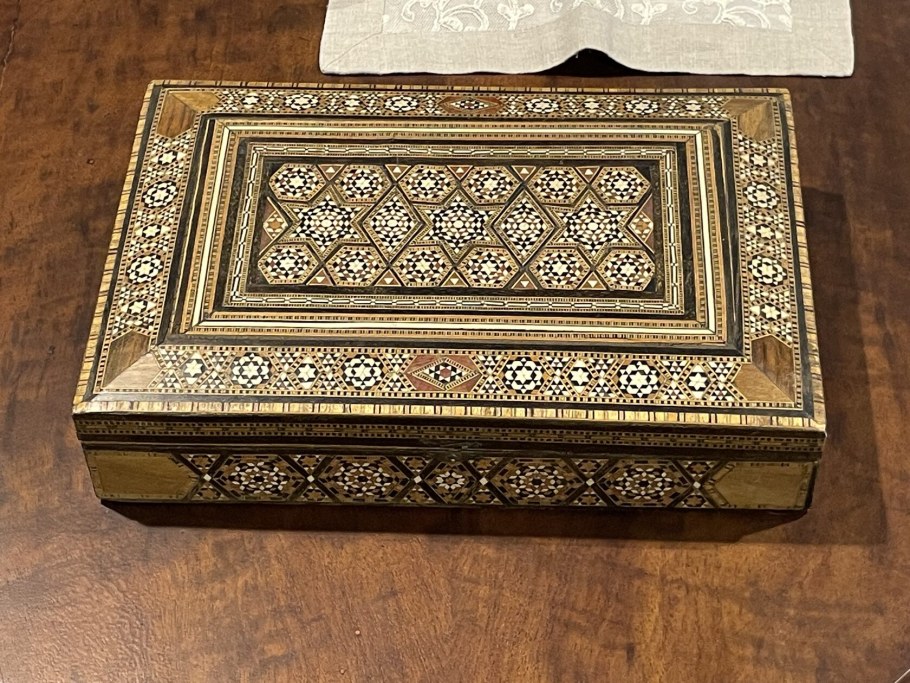 Шкатулки Сирия с инкрустацией