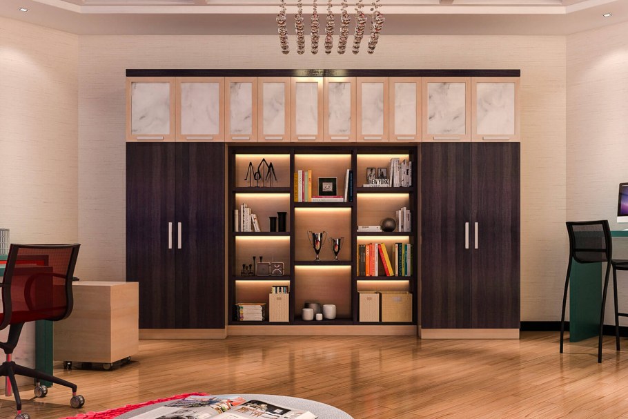 Мебельная стенка для офиса