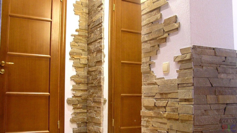 Отделка декоративным камнем