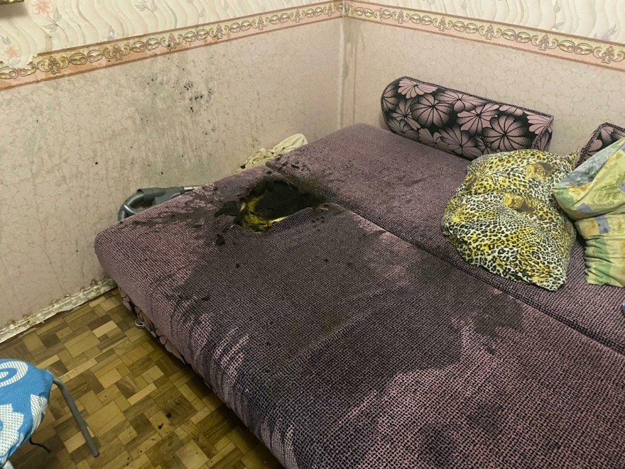 Комната в огне