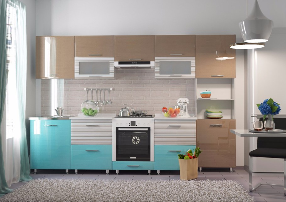 Модульная кухня софт КОМФОРТОН