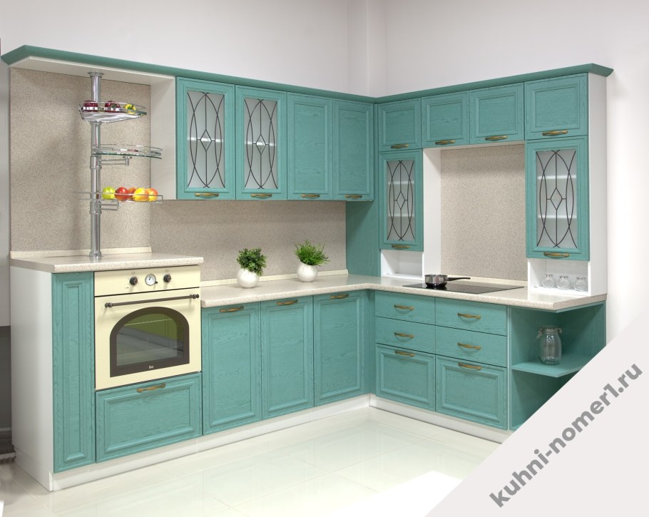 Кухня «МДФ ПВХ Луиза» Гармония