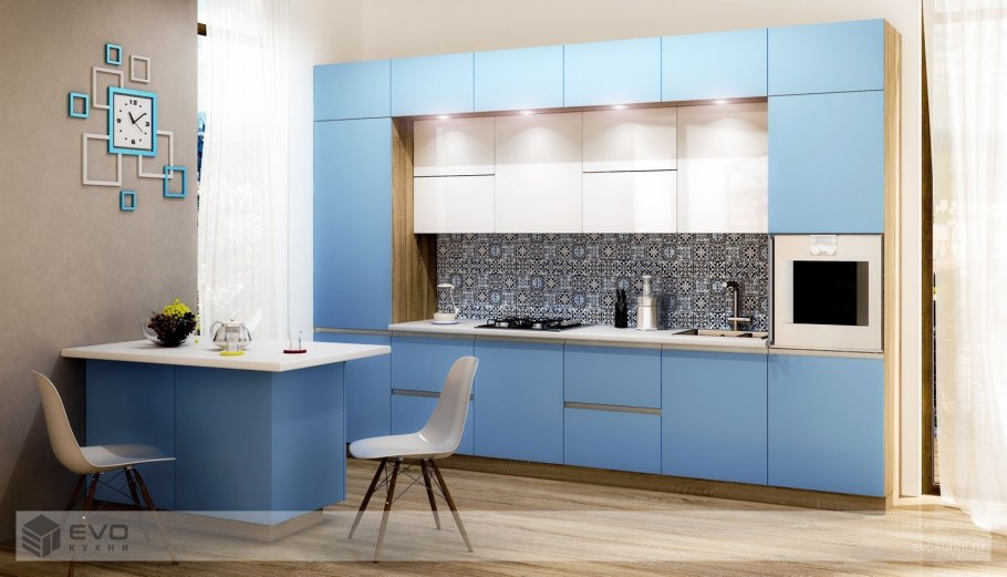 SF 013 Аквамарин кухня