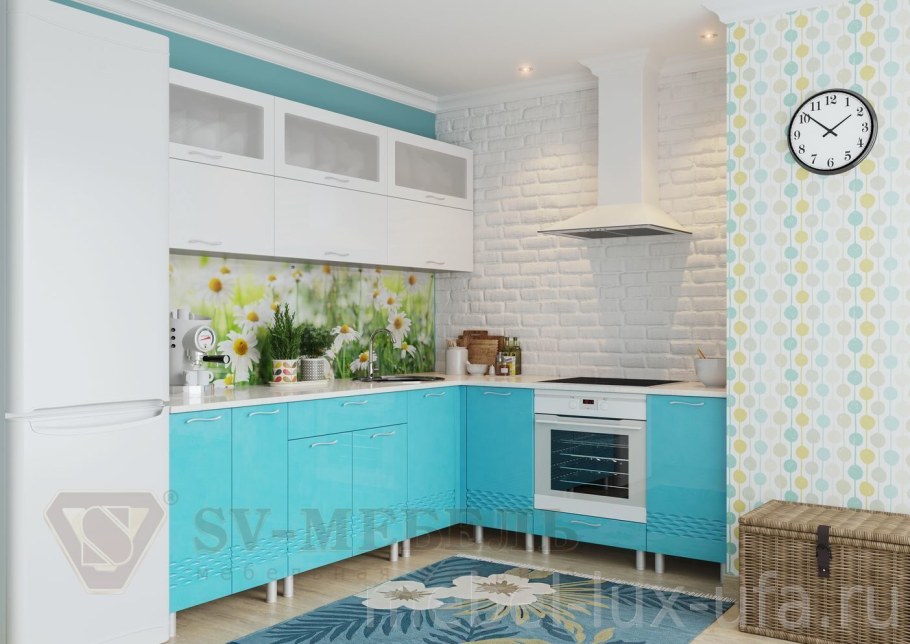 Кухня София Барселона седой клен Морское дерево