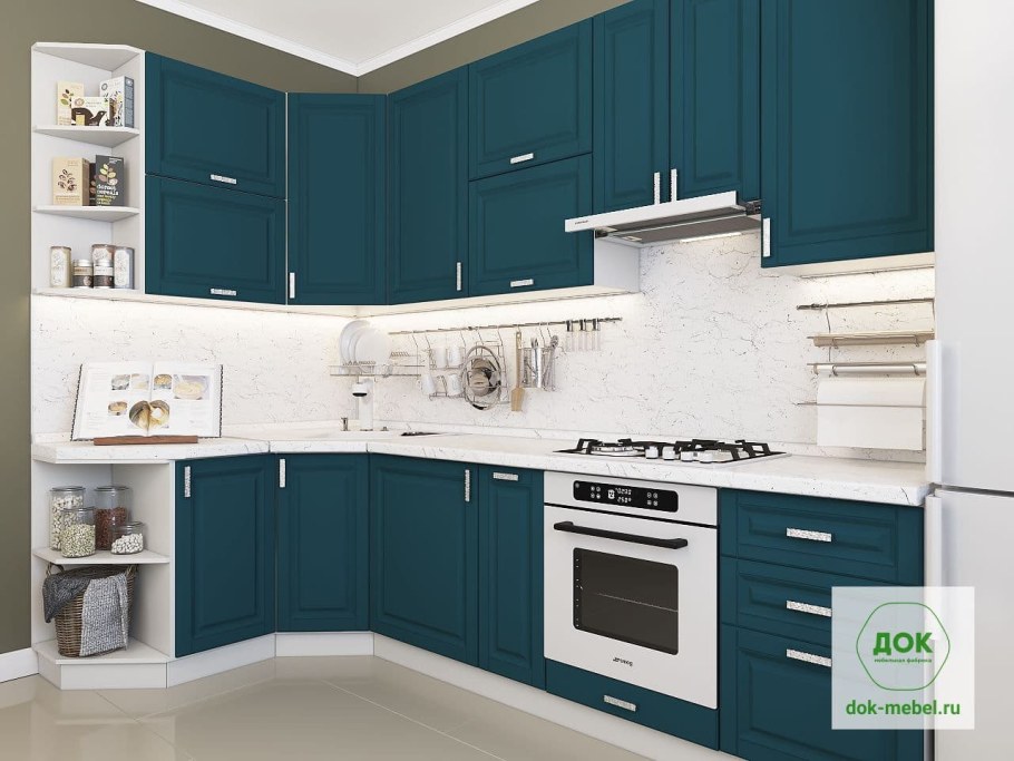 Кухня волна 1.6 белый/капучино