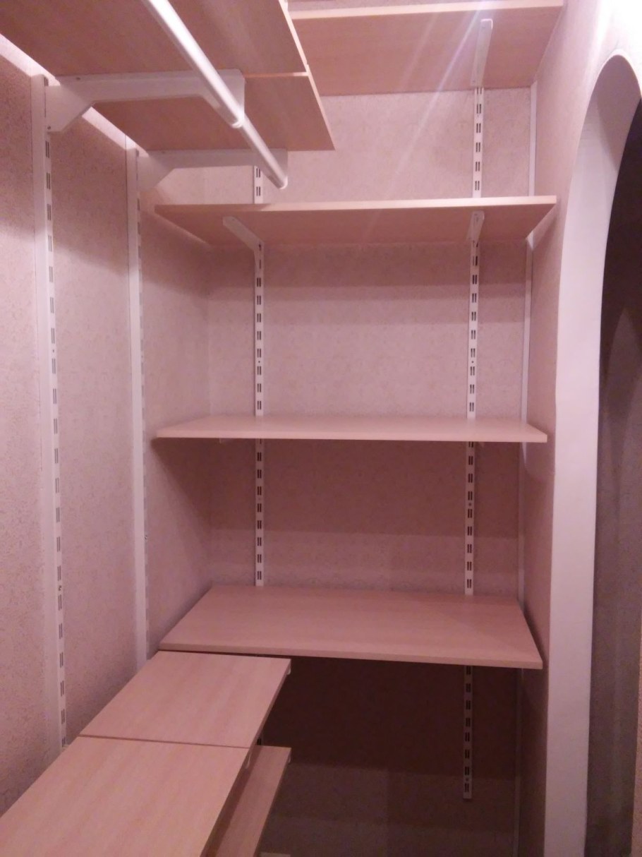 Гардеробная из гипсокартона