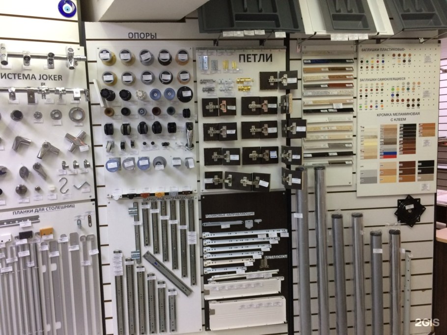 Стенды для мебельной фурнитуры