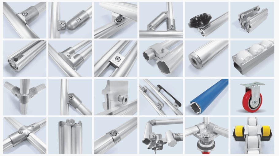 Комплект для 1 складывающейся двери 03-МКК-2 С одинарной петлей